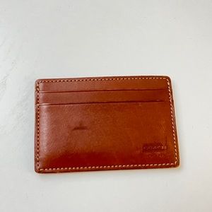 Coach Card Holder